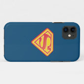 Coques Case-Mate iPhone Logo de Supergirl Far Out (Dos (Horizontal))