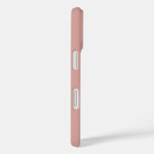 Coques Case-Mate iPhone Logo d'entreprise Apple rose simple et élégant (Verso / Droite)