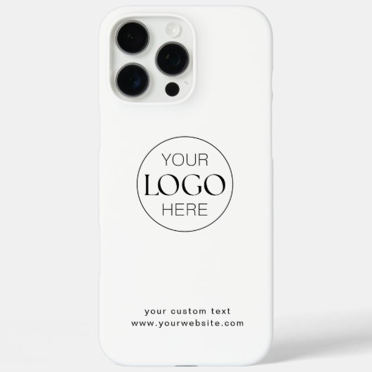 Coques Case-Mate iPhone Logo d'entreprise Marqué Moderne Simple (Verso)