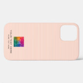 Coques Case-Mate iPhone Logo d'entreprise Modèle pour bandes d'abricot mod (Verso (horizontal))