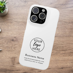 Coques iPhone 16 Pro Logo d'entreprise moderne personnalisé