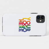 Coques Case-Mate iPhone Logo d'entreprise simple blanc (Dos (Horizontal))