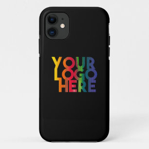 Case-Mate iPhone Case Logo d'entreprise simple en noir