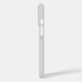 Coques Case-Mate iPhone Logo d'entreprise simple et élégant gris Apple (Verso / Gauche)