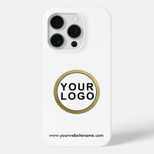 Coques Case-Mate iPhone Logo d'entreprise Simple Moderne (Verso)