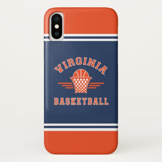 Coques Case-Mate iPhone Logo des Cavaliers de Virginie | Basket-ball (Dos)