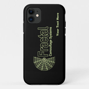 Coque iPhone 11 Logo des systèmes de camouflage fractal