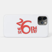 Coques Case-Mate iPhone logo d'histoire de 26 mots (Dos (Horizontal))