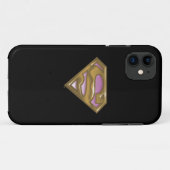 Coques Case-Mate iPhone Logo doré Supergirl (Dos (Horizontal))