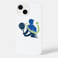 Logo du club de tennis - Action dynamique, Style s