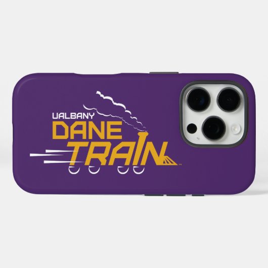 Coques Case-Mate iPhone Logo du train UAlbany Dane (Verso (horizontal))