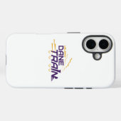 Coques Case-Mate iPhone Logo du train UAlbany Dane (Verso (horizontal))
