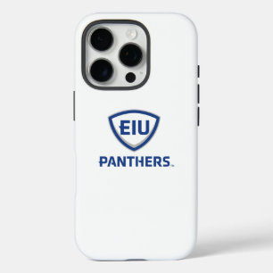 Coques iPhone 16 Pro Logo Eastern Illinois Panthers Shield & Wordmark