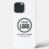 Coques Case-Mate iPhone Logo Et Slogan Personnalisés Avec Promotions (Verso)