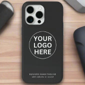 Coques Case-Mate iPhone Logo gris l Marque professionnelle