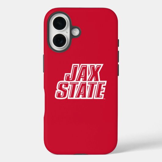 Coques Case-Mate iPhone Logo JAX STATE de Jacksonville State University (Verso)
