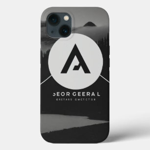 Case-Mate iPhone Case Logo minimaliste de l'entrepreneur général - noir