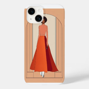 Coque Pour iPhone 14 Logo minimaliste de l'entreprise d'art - Mode et n
