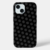 Coques Case-Mate iPhone Logo Motif de marque professionnelle Noir moderne (Verso)