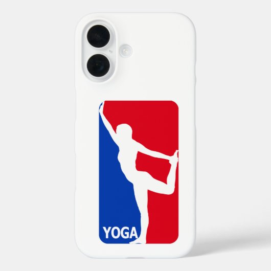 Coques Case-Mate iPhone Logo personnalisé de la Ligue de Yoga (Verso)