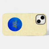 Coques Case-Mate iPhone Logo personnalisé élégant (Verso (horizontal))