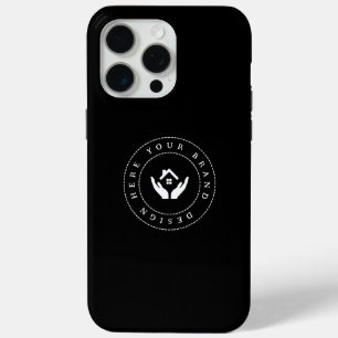 Coque iPhone 15 Pro Max Logo personnalisé minimaliste simple iPhone / coqu