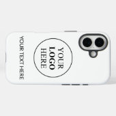 Coques Case-Mate iPhone Logo Promotionnel Personnalisé – Aucune Commande M (Verso (horizontal))
