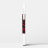 Coques Case-Mate iPhone Logo rouge et noir (Verso / Gauche)