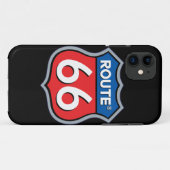 Coques Case-Mate iPhone Logo Route 66 (Dos (Horizontal))