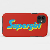 Coques Case-Mate iPhone Logo Supergirl (Dos (Horizontal))