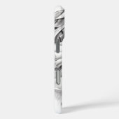 Coques Case-Mate iPhone Logo Superman de la poitrine esquissée (Verso / Droite)