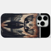 Coques Case-Mate iPhone L'Oie Dans Les Pins (Verso (horizontal))