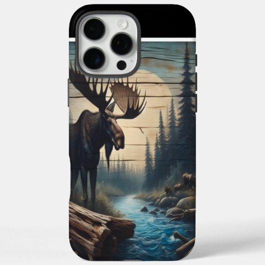 Coques Case-Mate iPhone L'Oie Par La Lune (Verso)