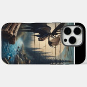 Coques Case-Mate iPhone L'Oie Par La Lune (Verso (horizontal))