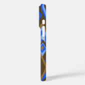 Coques Case-Mate iPhone Loin Retro Abstrait Psychédélique Brown (Verso / Gauche)