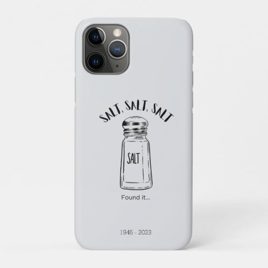 Coques Case-Mate iPhone Loin shaker de sel - fond (Dos)
