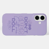 Coques Case-Mate iPhone Lola "Ne m'appelle jamais poupée" (Verso (horizontal))