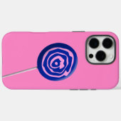 Coques Case-Mate iPhone Lollipop rose 3D (Verso (horizontal))