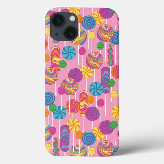 Coques Case-Mate iPhone Lollipops Candy Pattern (Verso)