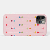 Coques Case-Mate iPhone Lollypop blanc rose (Dos (Horizontal))