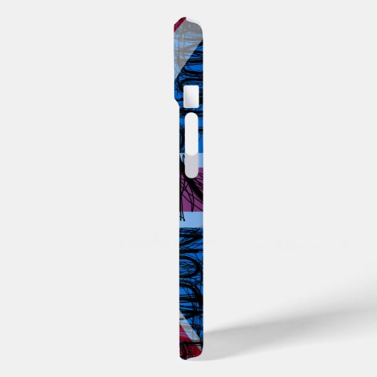 Coques Case-Mate iPhone London Graffiti Scratch iPhone Case (Verso / Gauche)