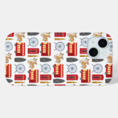Coques Case-Mate iPhone London Icon and Corgi Collage (Verso (horizontal))