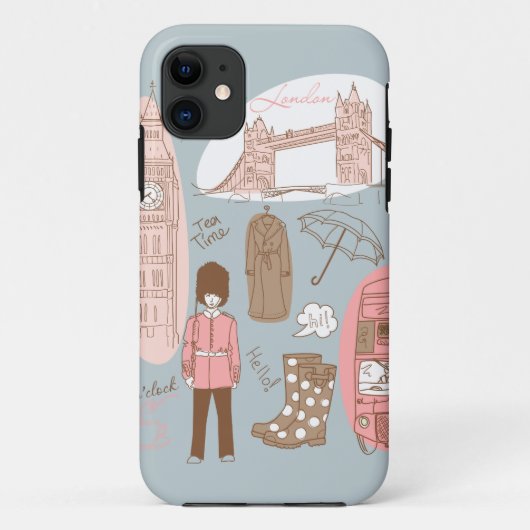 Coques Case-Mate iPhone londres (Dos)