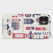 Coques Case-Mate iPhone Londres au coeur (Dos (Horizontal))