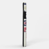 Coques Case-Mate iPhone Londres au coeur (Dos/Droite)