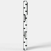 Coques Case-Mate iPhone Londres Love Noir et Blanc Style iPhone couverture (Verso / Droite)