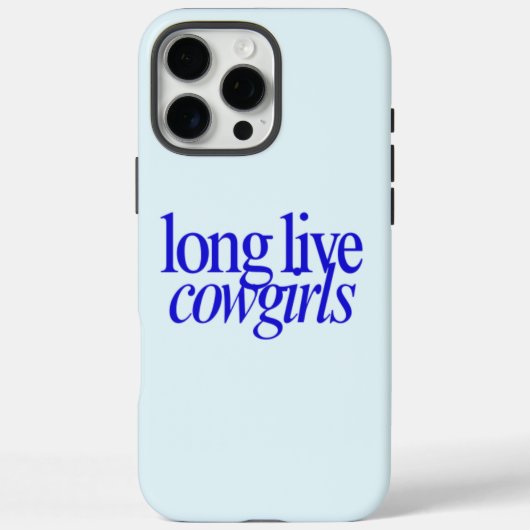 Coques Case-Mate iPhone Longue Vie Cowgirls Téléphone (Verso)