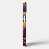 Coques Case-Mate iPhone longueur d'onde rouge et orange (Verso / Droite)