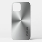 Coques Case-Mate iPhone Look en acier inoxydable (Verso)
