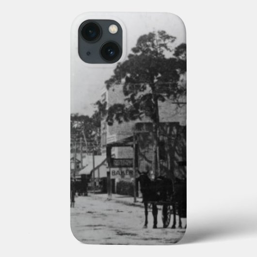 Coques Case-Mate iPhone Looking West On Flagler Street (Verso)